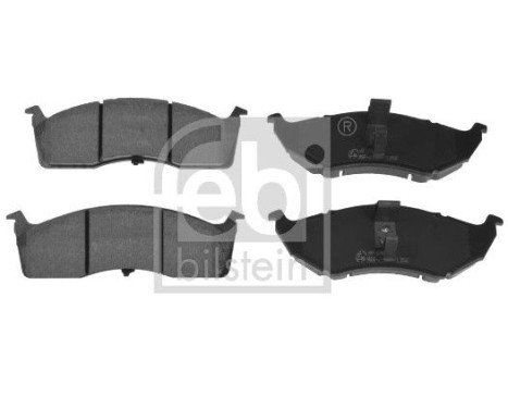 Brake Pad Set, disc brake 116366 FEBI, Image 2