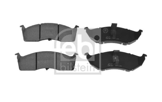 Brake Pad Set, disc brake 116366 FEBI, Image 2