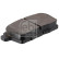 Brake Pad Set, disc brake 116370 FEBI, Thumbnail 3