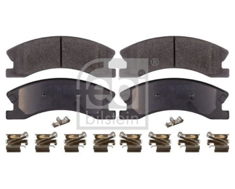 Brake Pad Set, disc brake 116372 FEBI, Image 2