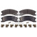 Brake Pad Set, disc brake 116372 FEBI, Thumbnail 2