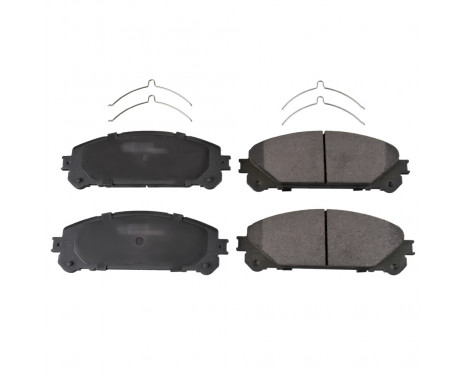 Brake Pad Set, disc brake 116373 FEBI