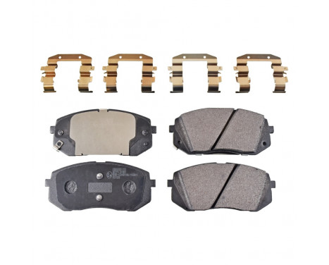 Brake Pad Set, disc brake 116376 FEBI