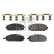 Brake Pad Set, disc brake 116377 FEBI, Thumbnail 2