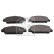 Brake Pad Set, disc brake 116379 FEBI, Thumbnail 2