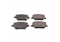 Brake Pad Set, disc brake 116381 FEBI