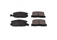 Brake Pad Set, disc brake 116383 FEBI