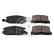Brake Pad Set, disc brake 116383 FEBI, Thumbnail 2