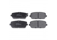 Brake Pad Set, disc brake 116386 FEBI