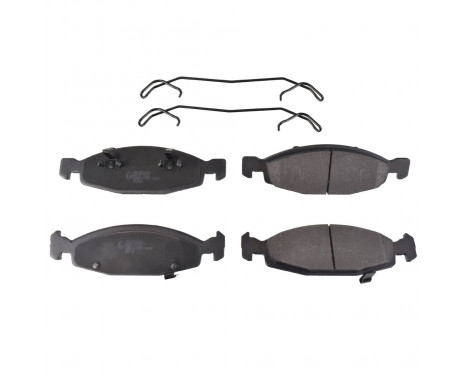 Brake Pad Set, disc brake 116392 FEBI