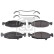 Brake Pad Set, disc brake 116392 FEBI, Thumbnail 2