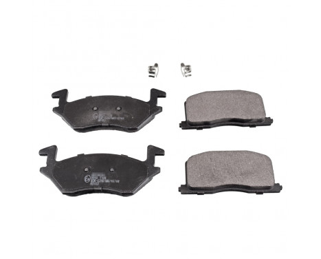 Brake Pad Set, disc brake 116393 FEBI