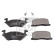 Brake Pad Set, disc brake 116393 FEBI, Thumbnail 2