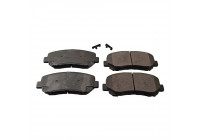 Brake Pad Set, disc brake 116395 FEBI