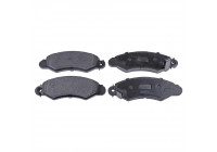 Brake Pad Set, disc brake 116398 FEBI