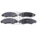 Brake Pad Set, disc brake 116398 FEBI, Thumbnail 2