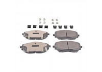 Brake Pad Set, disc brake 116400 FEBI