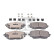 Brake Pad Set, disc brake 116400 FEBI, Thumbnail 2