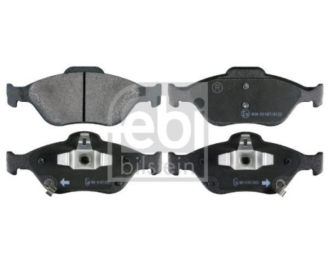 Brake Pad Set, disc brake 116402 FEBI, Image 2