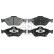 Brake Pad Set, disc brake 116402 FEBI, Thumbnail 2