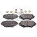 Brake Pad Set, disc brake 116404 FEBI, Thumbnail 2