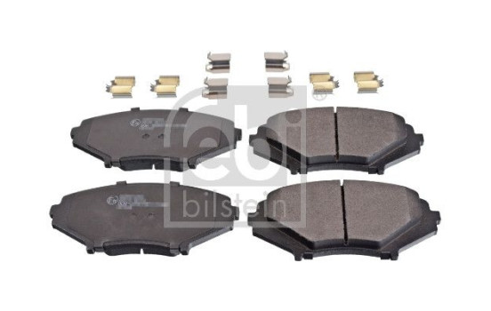 Brake Pad Set, disc brake 116404 FEBI, Image 2