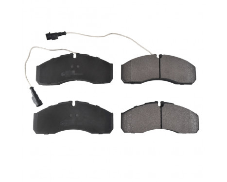 Brake Pad Set, disc brake 116407 FEBI