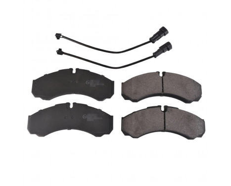 Brake Pad Set, disc brake 116409 FEBI