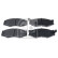 Brake Pad Set, disc brake 116411 FEBI, Thumbnail 2
