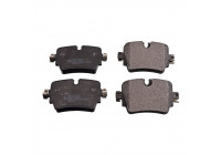 Brake Pad Set, disc brake 116416 FEBI