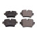 Brake Pad Set, disc brake 116416 FEBI