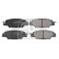 Brake Pad Set, disc brake 116422 FEBI, Thumbnail 2