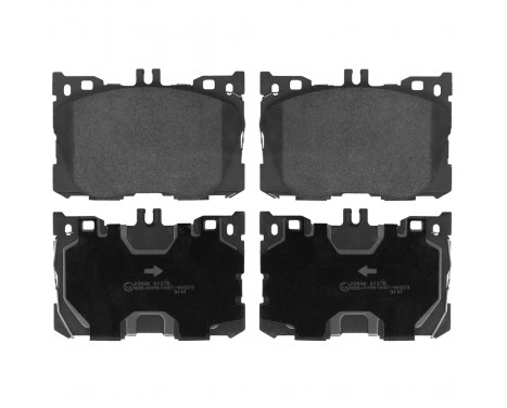 Brake Pad Set, disc brake 116428 FEBI