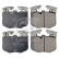 Brake Pad Set, disc brake 116430 FEBI, Thumbnail 2