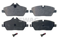 Brake pad set, disc brake 11916786 Swag