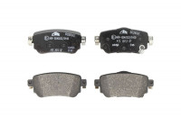 Brake Pad Set, disc brake 13.0460-2600.2 ATE