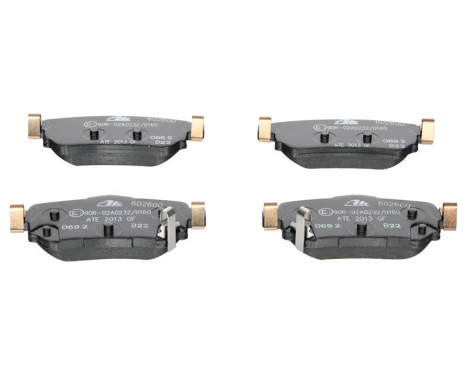 Brake Pad Set, disc brake 13.0460-2600.2 ATE, Image 3