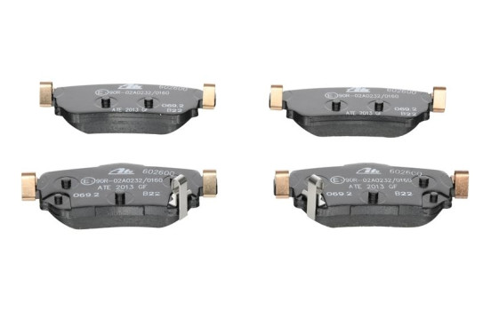 Brake Pad Set, disc brake 13.0460-2600.2 ATE, Image 3