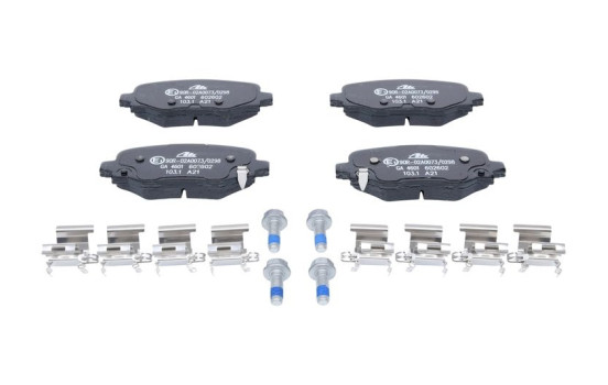 Brake Pad Set, disc brake 13.0460-2602.2 ATE, Image 2
