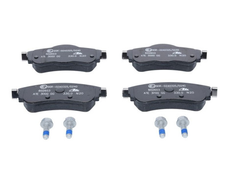 Brake Pad Set, disc brake 13.0460-2603.2 ATE, Image 2