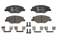 Brake Pad Set, disc brake 13.0460-2612.2 ATE