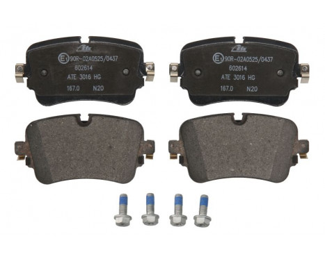 Brake Pad Set, disc brake 13.0460-2614.2 ATE