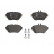 Brake Pad Set, disc brake 13.0460-2616.2 ATE