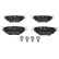 Brake Pad Set, disc brake 13.0460-2616.2 ATE, Thumbnail 3