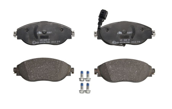 Brake Pad Set, disc brake 13.0460-2617.2 ATE