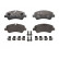 Brake Pad Set, disc brake 13.0460-2618.2 ATE