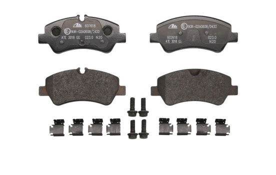 Brake Pad Set, disc brake 13.0460-2618.2 ATE