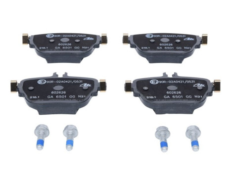 Brake Pad Set, disc brake 13.0460-2626.2 ATE, Image 2