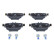 Brake Pad Set, disc brake 13.0460-2626.2 ATE, Thumbnail 2