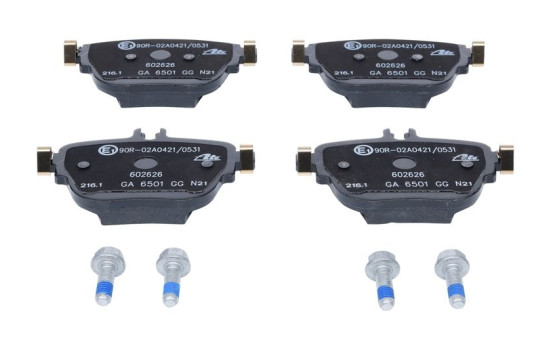 Brake Pad Set, disc brake 13.0460-2626.2 ATE, Image 2